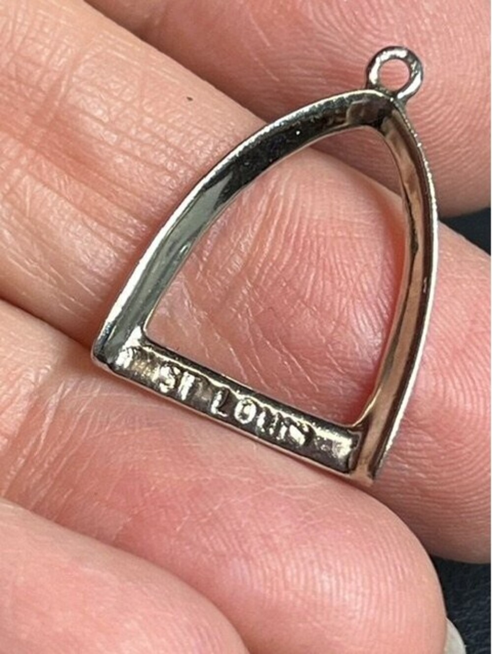 B7661 Sterling Silver St Louis Gateway Arch Charm Travel Souvenir Collectible